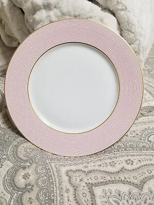 Raynaud Limoges  Crinoline - Pink  Pink Striped SERVICE PLATE  12  1/4   • £47.51