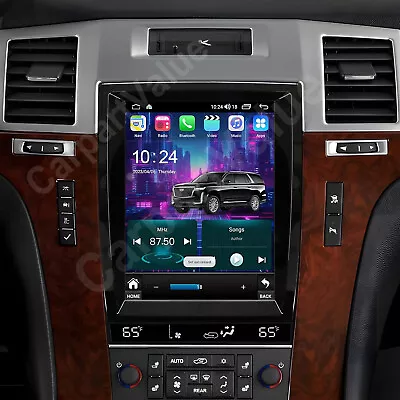 For Cadillac Escalade 2007-2014 CarPlay Car Radio GPS Stereo Head Unit Android13 • $189