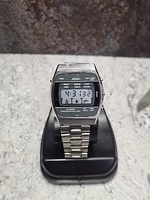 Vintage ADEC Digital Watch.  1980s.   • $99