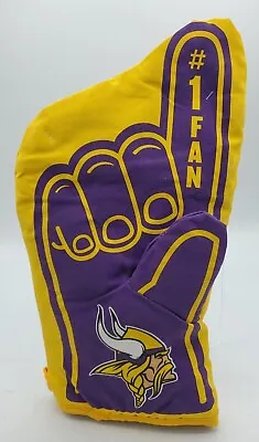 Minnesota Vikings #1 Fan Oven Mitt Gameday Grill Tailgate Football Glove • $10.20