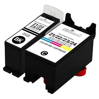 $6.50 • Buy Non-OEM Ink Cartridge For Dell 21-24 Photo All-in-one V515W P713W W715W 