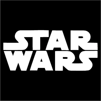Star Wars Logo  Vinyl Decal-multiple Colors & Sizes -free Ship • $2.29
