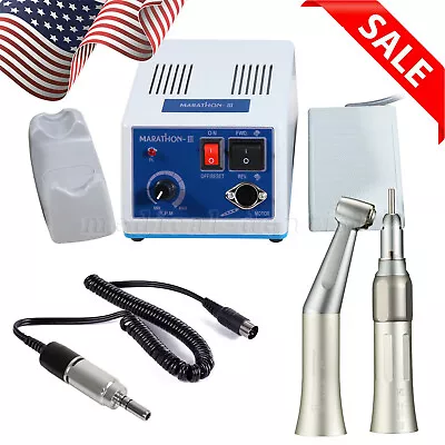 US Dental Lab Marathon Micromotor Polisher Machine N3/E-type Motor 35K RPM M-III • $18.50