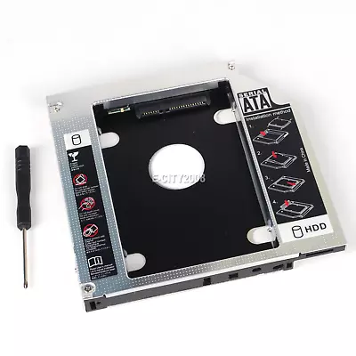 2nd Hard Drive SSD HD Caddy Bay For MSI GT60 GE60 GT70 Swap DS8A8SH SN-406AB DVD • $7.99