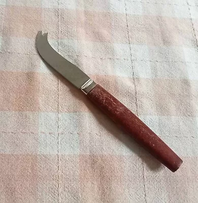 Peeredge Cheese Knife Teak Handle VGC • £1.99