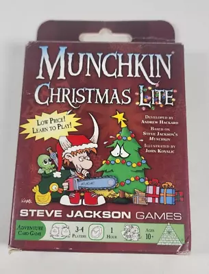 Munchkin Christmas Lite  Steve Jackson Games • $24.99