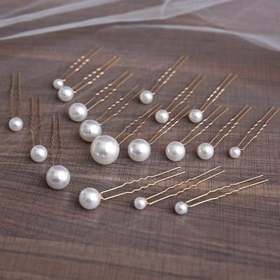 Hair Combs Bridal Headdress Women Hairpins Wedding Hair Sticks Jewel Accessories • £14.17