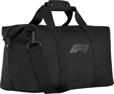 Brand New F1 Black Duffel Weekend Gym Holdull Travel Holdall Bag • £44.95