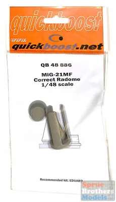 QBT48886 1:48 Quickboost MiG-21MF Fishbed Correct Radome (EDU Kit) • $14.89