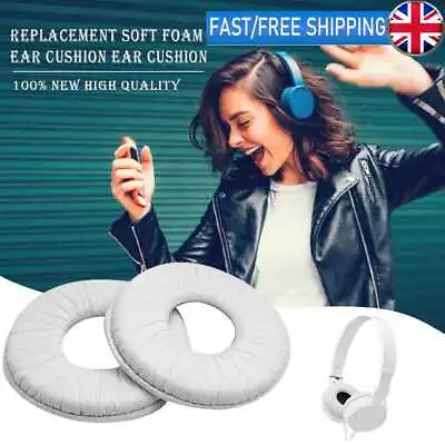 £4.89 • Buy 2pcs Ear Pads Cushion Black/White Soft Sponge Ear Cups For SONY MDR-ZX100 ZX300