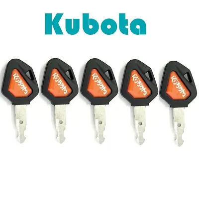 5 Key Kubota 459A Excavator Keys Kubota Excavator Kubota Parts Equipment Key • $15.83