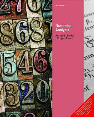 $33.85 • Buy New: Numerical Analysis By  Richard L. Burden 9th INTL ED