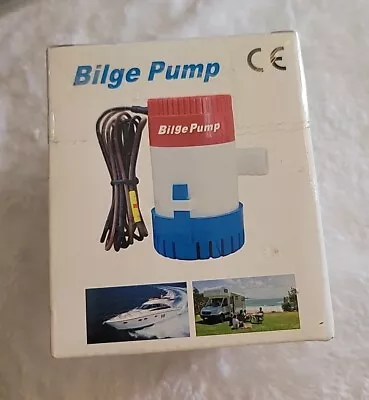 12V  Marine Submersible Bilge Water Pump  • $11.18