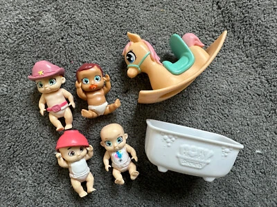 Baby Secrets Bundle With Bath And Rocker Rocking Horse • £6