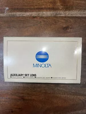 Minolta Auxiliary Lens Set Tele/Close-up AF-Z Freedom III MAC-7 • $23.99