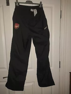 £25.50 • Buy Arsenal Black ,Track Suit Bottoms, XL. Barely Worn. Lined, Zip Pockets & Legs