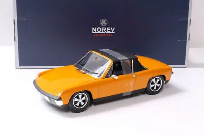 1973 Norev 187688 VW Porsche 914 Orange 914/6 1:18 Limited 1/1000 Model Car • $89.63