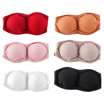 Girls Invisible Bra Bralette Comfort Backless Underwear Strapless Lingerie • £5.80