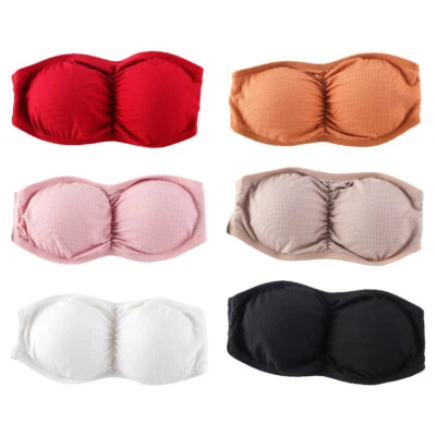 Girls Invisible Bra Bralette Comfort Backless Underwear Strapless Lingerie • £5.80