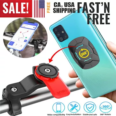 Phone Case Holder For Bicycle Motorcycle Bike Quad Lock Mount Holder Phone GPS • $7.44