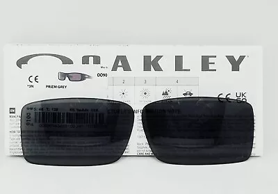 Oakley GASCAN Replacement PRIZM GREY OO9014 OEM Sunglasses LENSES New Authentic! • $39.99