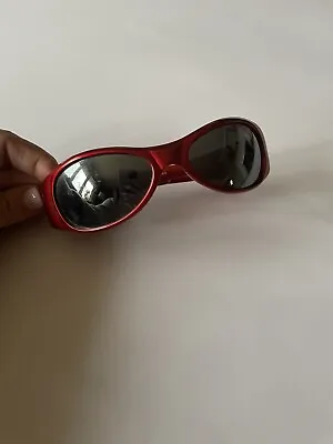 Vintage Red Wraparound Sport Sunglasses Made In Taiwan • $20