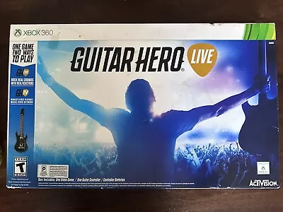 Guitar Hero Live Bundle (Microsoft Xbox 360 2015) Brand New In Sealed Box • $98.95
