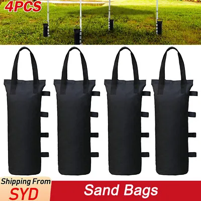 $24.99 • Buy 4PC Fixed Garden Gazebo Foot Leg Feet Weights Sand Bags For Marquee Party Tent