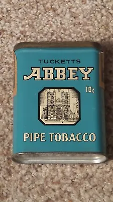 Abbey Pocket Tobacco Tin ~NICE ONE~ • $475