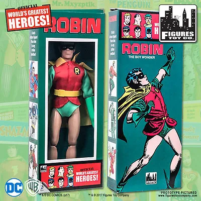 DC Comics Robin 8 Inch Action Figure In Retro Box • $26.98