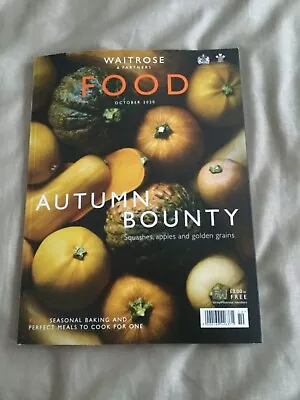 £3 • Buy Waitrose Food Magazine October 2020