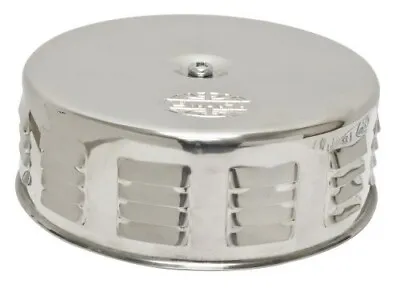 EMPI 8674 Chrome Round Louvered Air Cleaner For Air-cooled VW Bug Baja Ghia Bus • $30.99