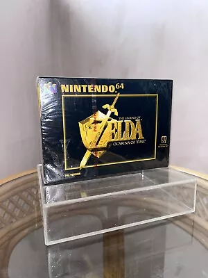 ZELDA Ocarina Of Time NEW Factory Sealed Red Strip NINTENDO N64 • £2400