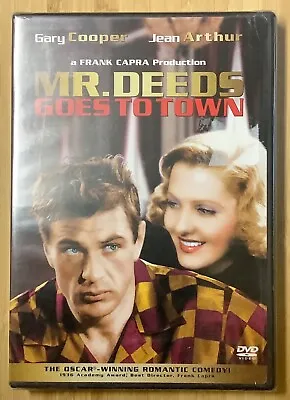 Mr. Deeds Goes To Town (1936) DVD Gary Cooper / Jean Arthur F. Capra NEW SEALED • $9