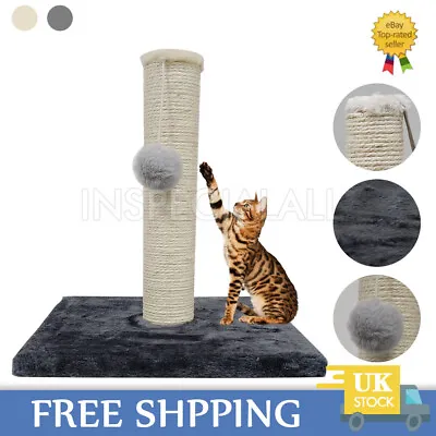 £10.99 • Buy Cat Scratch Post Scratching Post Climbing Tower Kitten Cat Post Tree Scratcher
