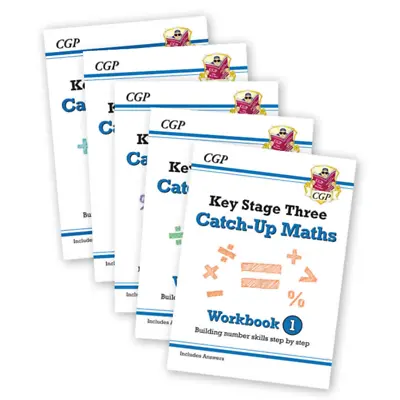 Year 7 Maths Practice 5 Workbook Bundle For Age 11 To 12 KS3 • £22.49