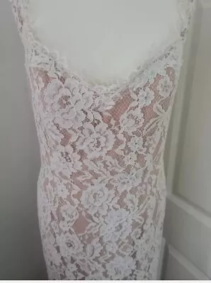 Jarlo Lace Maxi Dress Size 14 • £15