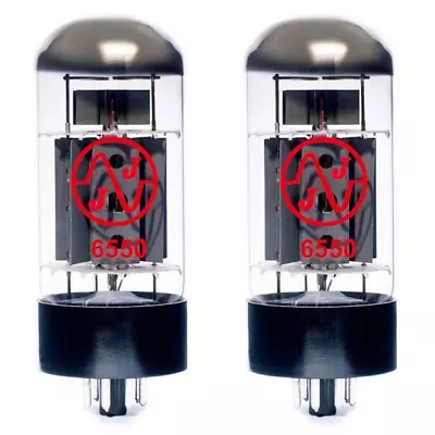 Jj Electronics 6550 Matched Pair Power Tubes (2 Tubes) New In Box • $169.95