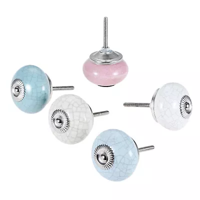 Vintage Ceramic Knobs Door Pull Handles Drawer Cupboard Cabinet Wardrobe Kitchen • £4.60