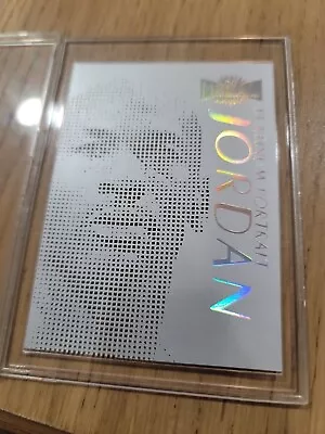 Michael Jordan Platinum Portraits Rare Metal Universe Card. • $12500