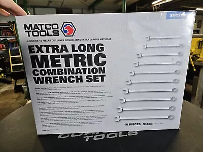 Matco Tools EXTRA LONG METRIC COMBINATION WRENCH SET OF 10 • $299.99