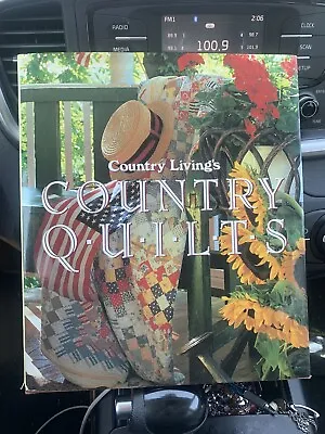 Country Living “Country Quilt Book” Patterns And History VTG 1992 • $6