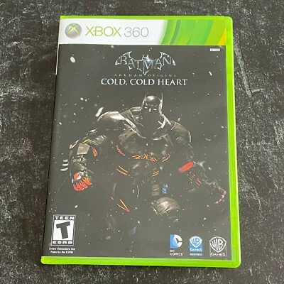 $16 • Buy Custom/Unofficial Batman: Arkham Origins - Cold, Cold Heart Xbox 360 Game Case