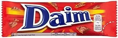 Daim (Dime) Chocolate Bar - 18 X 28gm • £9.20