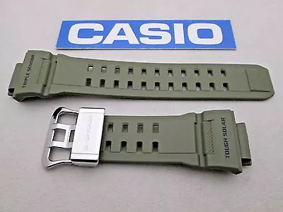 Genuine Casio G-Shock Rangeman GW-9400 GW-9400-3 Resin Rubber Watch Band Green  • $106.92