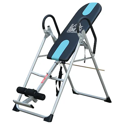 £154.99 • Buy HOMCOM Foldable Therapy Gravity Inversion Table AB Exercise Bench Home Fitness
