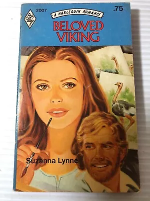 Suzanna Lynne BELOVED VIKING  1976 Vintage Harlequin Romance Novel • $2.99