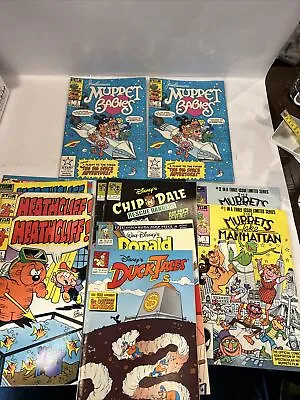 Lot Of 2 Jim Henson's Muppet Babies No. 2 Comic Books 1985 Marvel Comics Star • $21.09