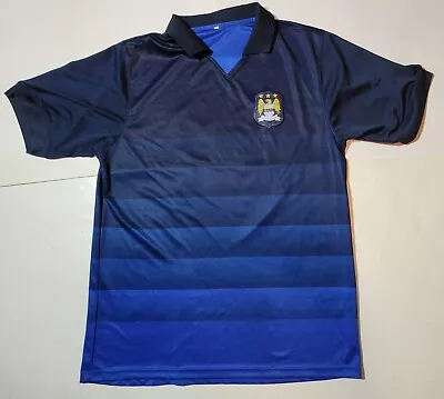 2014 2015 Manchester City #11 Away Shirt Jersey Soccer Trikot Camiseta Sz Medium • $35