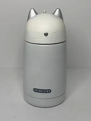 $6.92 • Buy Cat Thermos Mug Water Bottle Stainless Steel Child Vacuum Insulated Tumbler Cup